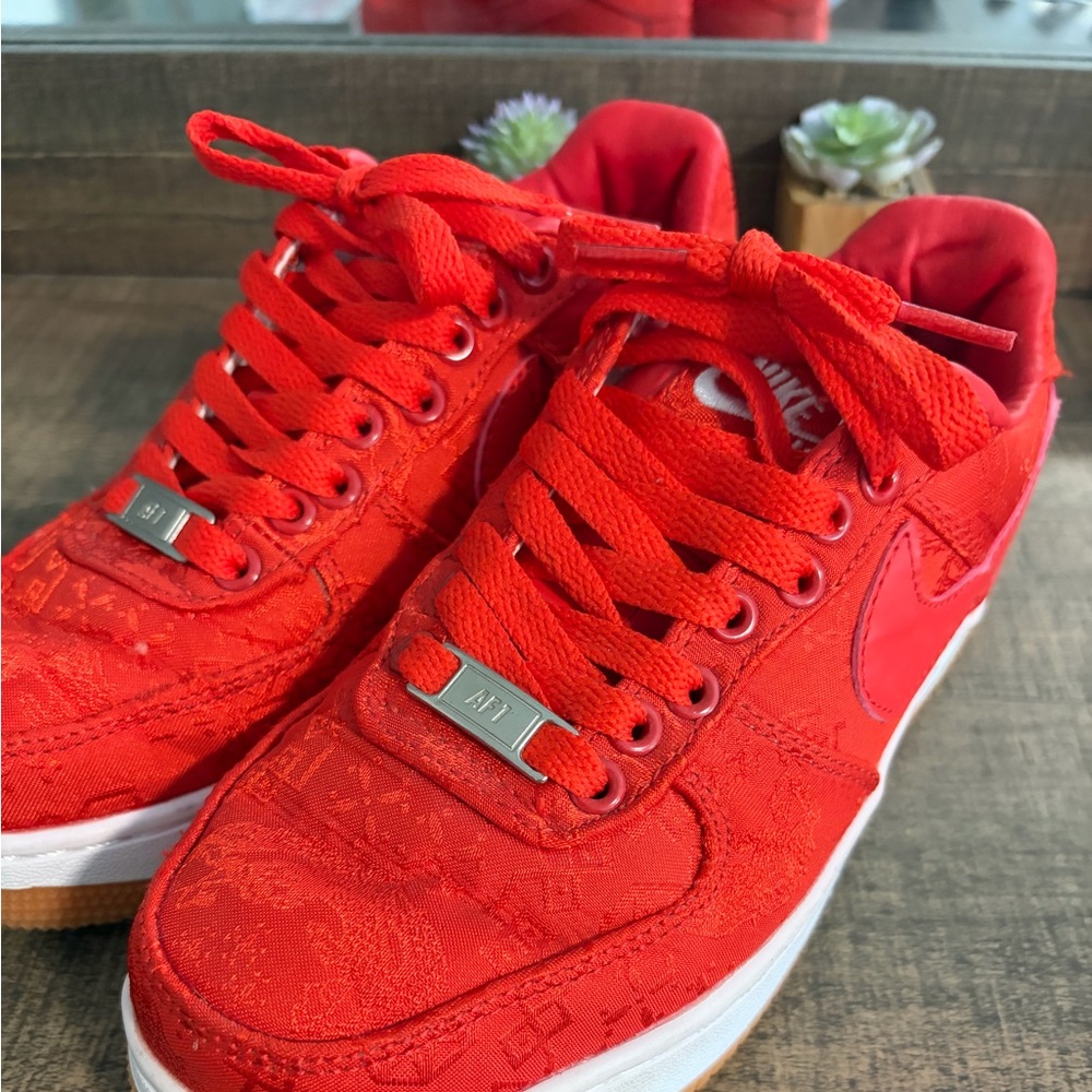 Nike Red Athletic Shoes